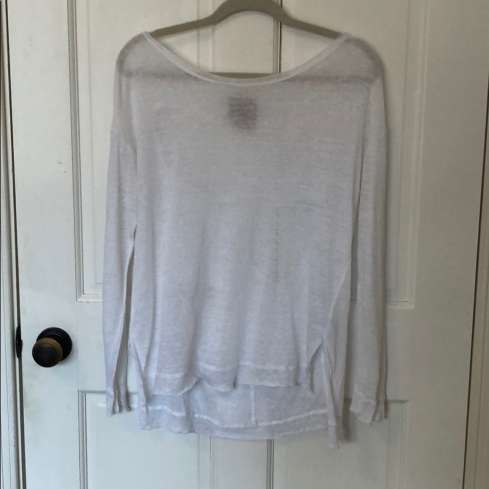 Chaser White Long Sleeve T-Shirt